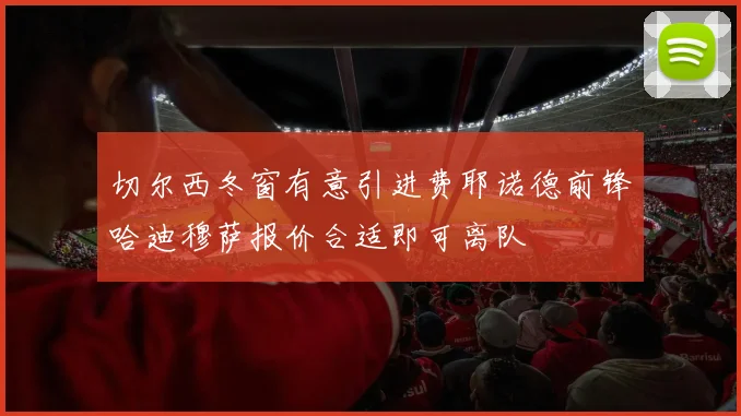 切尔西冬窗有意引进费耶诺德前锋哈迪穆萨报价合适即可离队